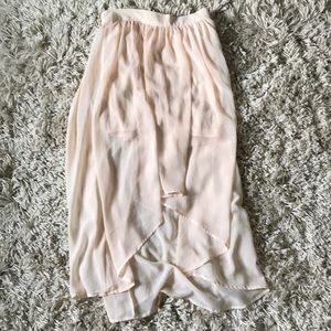 Forever 21 high low skirt
